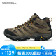 邁樂（Merrell）邁樂復(fù)古戶外經(jīng)典徒步鞋男MOAB3 GTX中幫透氣防水耐磨防滑登山鞋