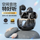 羅凡尼真無線藍(lán)牙耳機(jī)2025最新款超長(zhǎng)續(xù)航ai智能半入耳式運(yùn)動(dòng)音樂超級(jí)深度通話降噪音質(zhì)好迷你 黑色【超長(zhǎng)續(xù)航+空間音效】