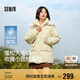 森馬（Semir）森馬羽絨服女中長款大毛領(lǐng)24冬新款工裝風(fēng)保暖外套109724113016