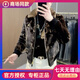 酷奇國際一線品牌歐貨站2024新款男士北美金貂絨外套時尚青年反領(lǐng)加絨 2251咖色 48/M【建議90-120斤】