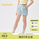 巴拉巴拉童裝兒童短褲女童2025夏裝牛仔休閑中大童褲子208225110002