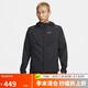 耐克（NIKE）男子運(yùn)動(dòng)夾克春秋季連帽休閑輕便運(yùn)動(dòng)服CZ9071-010 黑  XL 