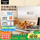 松下（Panasonic）【國家補貼】金色多用途鍋 聚嗨盤 電烤盤烤肉鍋多功能鍋料理燒烤火鍋一體鍋左右獨立控溫 NF-M1-N