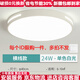 歐普源興官方全光譜led吸頂燈護(hù)眼客廳燈圓形臥室餐廳陽臺燈旗艦 40cm白光24佤 限購一件 【護(hù)眼全