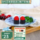 有谷窯有古窯日本陶瓷餐具花集碗盤(pán)飯碗湯碗面碗菜盤(pán)和風(fēng)小清新創(chuàng)意餐具 花集16.5cm圓盤(pán)6.5英寸