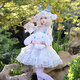 班貝智瑤大耳狗cos服王者榮耀三麗鷗聯(lián)動(dòng)cosplay動(dòng)漫游戲二次元卡通c服 大耳狗之夢(mèng)瑤cos服+配飾+鹿角+假發(fā) M