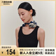 萬事利2025新款桑蠶絲真絲絲巾女送媽媽印花小方巾-七里香