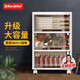 JEKO&JEKO抽屜式收納柜兒童衣柜零食玩具儲(chǔ)物柜整理柜五斗柜床頭柜咖色三層