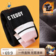 Classic Teddy女童加絨打底褲兒童加厚保暖褲子中大童裝彈力運(yùn)動(dòng)褲 黑色 120 