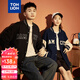 唐獅（TonLion）2022棒球服情侶外套男女棒球領(lǐng)休閑 二批/黑色（男女同碼） XXL