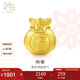 周生生七夕禮物黃金轉運珠 福袋足金串珠子 情侶手串不含繩鏈89197C定價