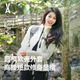 AN ODE TO安歐兔小妖精2.0短款軟殼連帽外套女 三合一保暖內膽運動(dòng)夾克套裝 甜白色-三防合一軟殼 L 【建議：110-120斤】卡碼拍大