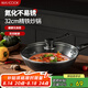 美廚（maxcook）炒鍋鐵鍋 帶蓋32cm無涂層精鐵炒菜鍋氮化 燃?xì)怆姶艩t通用MCC4565