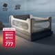 babycare床圍欄嬰兒床上護(hù)欄防摔防護(hù)兒童原點(diǎn)白【1.8m*1片+2m*2片】