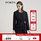 PORTS寶姿女裝 秋冬新品連衣裙SL9N012LCF027 星際藍(lán) XS (2)