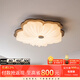 摩燈會(huì)臥室吸頂燈主臥2025新款中古風(fēng)房間天花燈護(hù)眼書房高級感中山燈具 【胡桃木色】單頭40cm-三色光