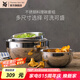 WMF福騰寶套裝居家料理碗不銹鋼料理盆和面盆揉面盆食品級(jí)家用套裝 料理碗4件套