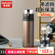 泰福高（TAFUCO）保溫杯男士高檔便攜泡茶水杯子大容量戶外保溫瓶冬季水壺T6130