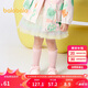 巴拉巴拉童裝兒童裙子寶寶半身裙女童短裙2024春裝洋氣蓬蓬裙208124112001