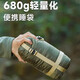 北極狼睡袋戶外輕量化成人大人夏季薄款四季通用款露營(yíng)超輕便攜羽絨棉 蒼茵綠【超輕680克】