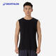 迪卡儂（DECATHLON）背心健身打底汗衫無(wú)袖運(yùn)動(dòng)t恤寬松坎肩外穿短袖5223870