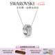 施華洛世奇（SWAROVSKI）Hyperbola項(xiàng)鏈女繩結(jié)吊墜輕奢小眾送女友女七夕禮物 鍍白金色5646724