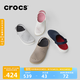 crocs卡駱馳舒樂洞洞鞋沙灘鞋男鞋包頭女鞋拖鞋|209964 深藍色-410 41 /42(260mm)