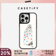 CASETIFY 波點(diǎn)小鬼 磁吸鏡面手機(jī)殼適用于iPhone 16 Pro Max 鏡面黑框（Magsafe） iPhone 15 Pro