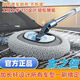 彎桿洗車拖把軟毛專用伸縮不傷車漆擦車汽車神器工具車用刷子除塵 【彎曲款】伸縮加長厚桿車刷
