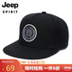 吉普（JEEP）帽子男士平檐棒球帽韓版潮流嘻哈鴨舌帽平沿戶外旅游帽子 A0261