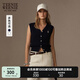 Teenie Weenie小熊女裝毛衣2025夏新款松弛老錢學(xué)院風(fēng)V領(lǐng)針織背心 藏青色 S