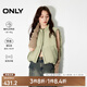 ONLY冬季潮流百搭90%白鴨絨保暖馬甲羽絨服女|124452001 C02 淺茶綠色 S 160/80A
