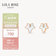 LOLA ROSE羅拉玫瑰常青藤耳飾耳環(huán)女節(jié)日禮物送女友生日禮物女