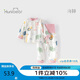 歡喜小熊寶寶內(nèi)衣套裝高腰護(hù)肚男寶春季純棉分體內(nèi)搭衣服嬰兒秋衣秋褲打底