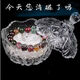 消磁石天然水晶白水晶碎石擺件收納盒白水晶手鏈容器消磁碗碎水晶