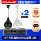 康佳（KONKA）吊球音響天花吸頂喇叭套裝吊頂吸頂音箱超市廣播系統商場(chǎng)背景音樂(lè ) 2個(gè)吊球+藍牙放大器
