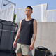 耐克（NIKE）官方男子速干訓練背心夏季無(wú)袖運動(dòng)柔軟舒適圓領(lǐng)AR6070 010黑/(白) M
