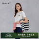 GANT/甘特【100%棉】男女同款情侶裝簡約學(xué)院風(fēng)舒適短袖重磅T恤 110白色 M