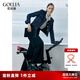 歌莉婭（GOELIA）小香風(fēng)短外套休閑外搭上衣1C8C6E010 99U深藍(lán) L