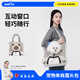 WAKYTU貓包外出便攜包單肩斜挎帆布狗包四季通用原創(chuàng)設(shè)計寵物包8斤內(nèi)