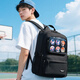 Edison初中學(xué)生書(shū)包高中生護脊減負背包二次元DIY潮流百搭痛包2553-1