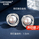 紀(jì)詩(shī)哲（GIEVSZHE）品牌花環(huán)珍珠耳釘耳夾無(wú)耳洞輕奢高級(jí)感耳環(huán)情人節(jié)送女友生日禮物 銀色白珠-耳釘款【本地倉(cāng)/次日達(dá)】