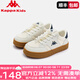 Kappa Kids卡帕童鞋低幫板鞋2025春秋季新款網(wǎng)布透氣百搭休閑鞋子 米藍 37碼 適合腳長235mm