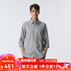 Scofield男士24年秋季新款萊賽爾千鳥(niǎo)格舒適挺括商務(wù)通勤長(cháng)袖襯衫 軍綠色 XL (180)