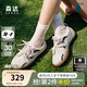森達(dá)（SENDA）王楚然同款月牙鞋德訓(xùn)鞋女2025春季新款商場(chǎng)同款休閑板鞋4NR26AM5 米色 38