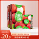 天喔茶莊 荔枝汁 果汁0脂肪果味飲料小包便攜飲品250ml*16盒整箱裝