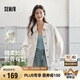 森馬（Semir）牛仔外套女中長(zhǎng)款落肩寬松夾克2025春秋棉質(zhì)通勤109125108014