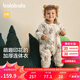巴拉巴拉連體衣嬰兒秋冬裝外出加絨抱衣哈衣爬服保暖萌趣208424120213