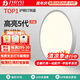 至御無縫隙超薄客廳護(hù)眼吸頂燈簡(jiǎn)約全光譜防藍(lán)光學(xué)習(xí)書房臥室燈具套餐 【ABS包安裝】白色40cm-三色變光