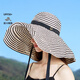 卡蒙（Kenmont）春夏防曬帽超大帽檐防紫外線太陽(yáng)帽女大頭圍可折疊度假遮陽(yáng)6205
